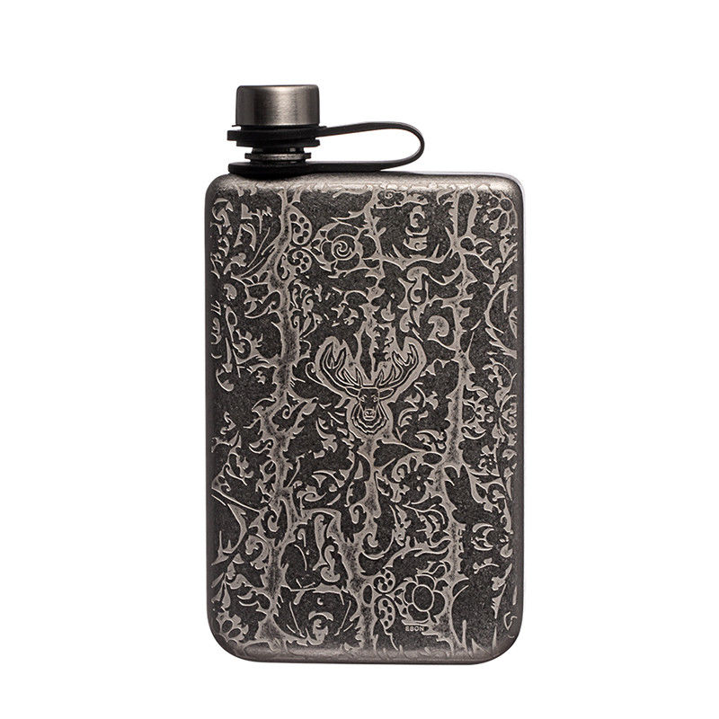 Flasca portátil de la cadera de bolsillo para bebidas alcohólicas, vinos y bebidas alimenticias de acero inoxidable 304