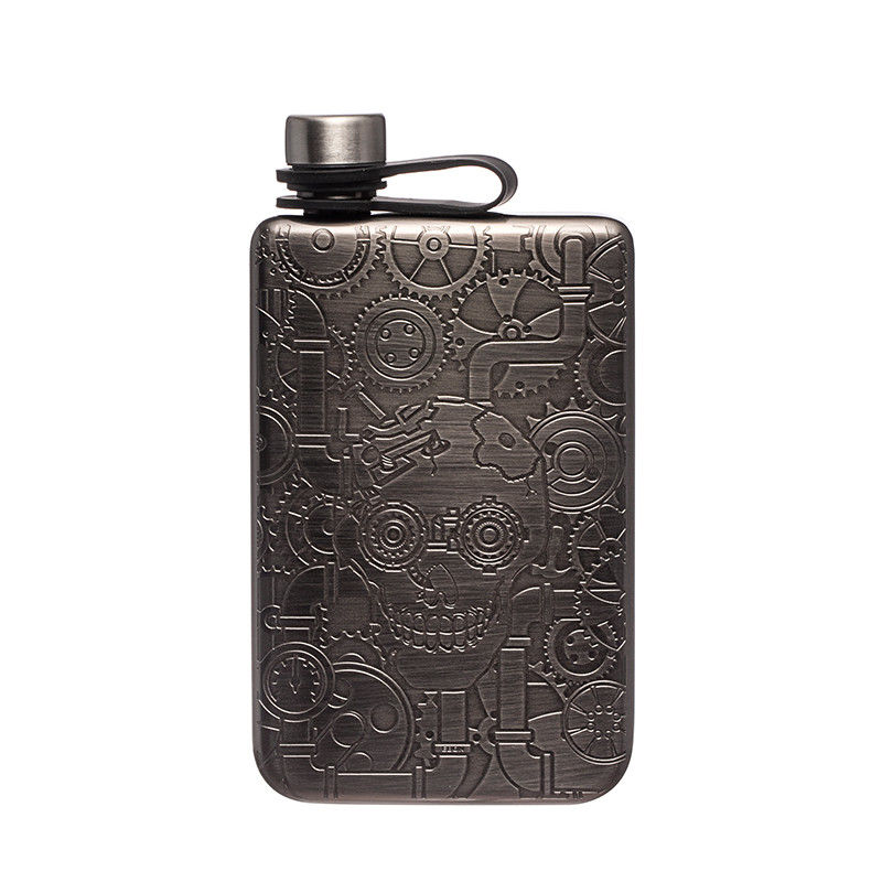 7 Oz de acero inoxidable Flasca delgada a prueba de fugas para la fiesta de bodas Regalo a la dama de honor